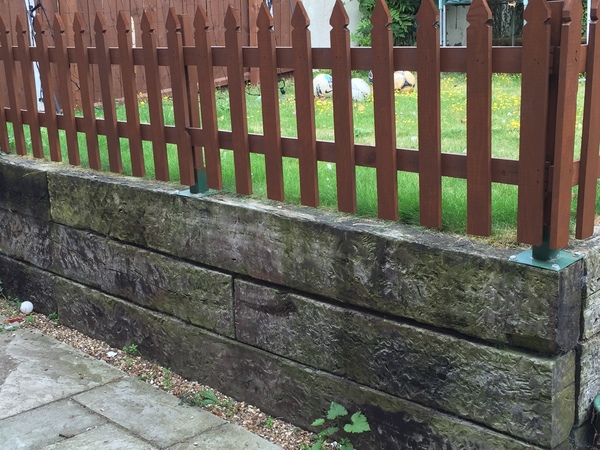 Horrible railway sleepers