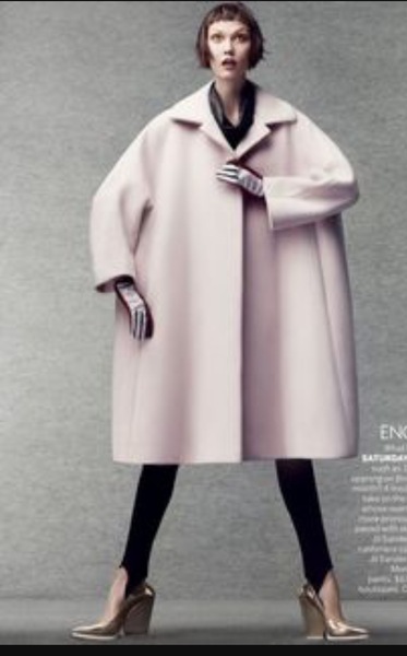 Massive oversized coats for AW16/17 in fashion mags