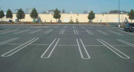 To take up two parking spaces?