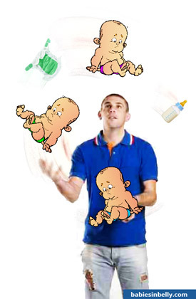 To have felt a bit scared for this newborn