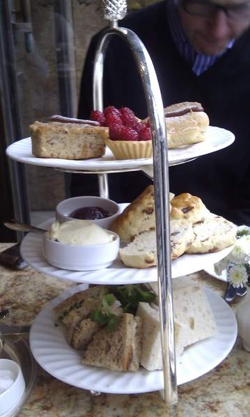 To be shocked at the price for an Afternoon Tea?