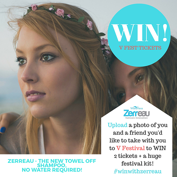 Win V Festival Tickets+Camping Kit  [smile]