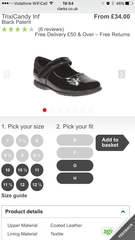 So fucking cross - £45 Clarks shoes not even fucking leather???????