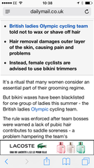 WTAF - can't wax so advised to use bikini trimmer???