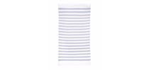 Help! A classic navy blue striped beach towel. With fringing. Does it still exist?