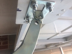 AIBU Courier broke our garage door!