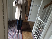 Does this coat/cardigan thingy look as if it's too small?