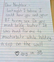 New neighbours loud sex