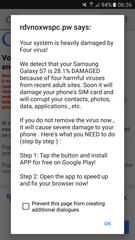 Pop up spam again?
