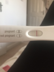 I see a line.....