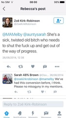 To think 'hate crime ambassador' isn't the right title for this person?