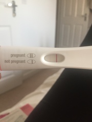 I see a line.....