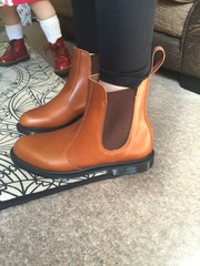 What do you wear with tan Chelsea boots?