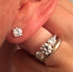 I am on the hunt for a REALLY good pair of fake diamond stud earrings... can you recommend any?