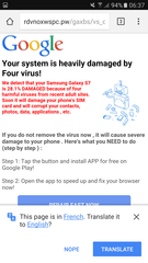 Pop up spam again?