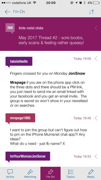 May 2017 Thread #2 - sore boobs, early scans & feeling rather queasy!