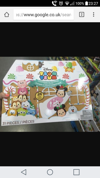 Tsum tsum advent calendar