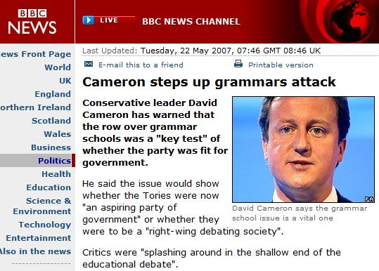 To wonder how much parental support their is for grammar schools? schools