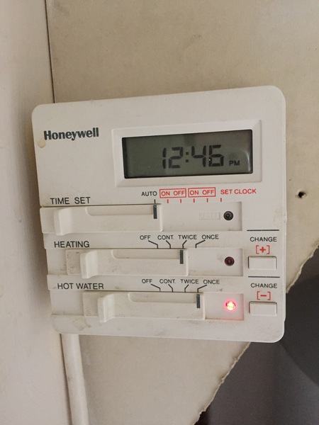 Hot water/central heating help please!