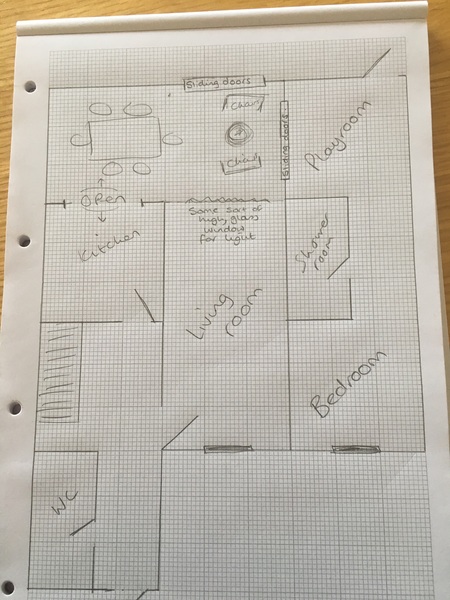 Completely open plan downstairs - yes or no