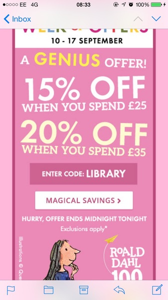 Thread 6 - the one where the shark beds go astray and we try not to eat our chocolate hauls