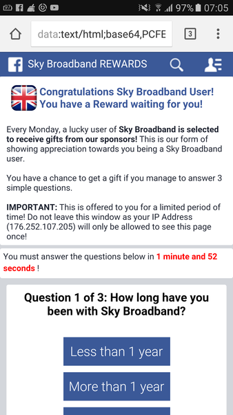 Invasive adverts