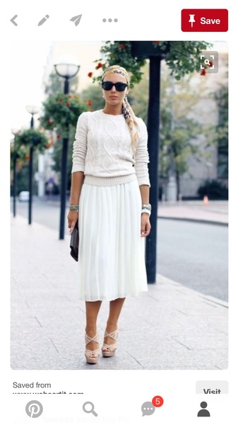 Midi skirts