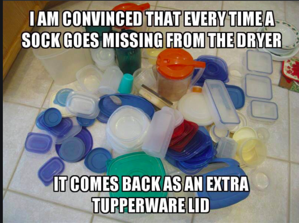Where do all the lonely socks come from?