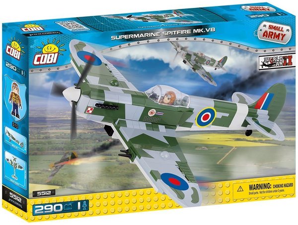 Win 1 of 5 Spitfire Brick models - compatible with Lego