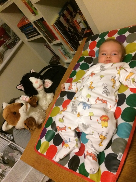 How to entertain a 3 month old