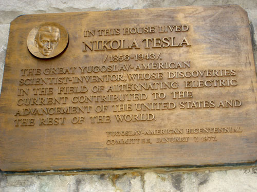 Weekly photo of Nikola Tesla