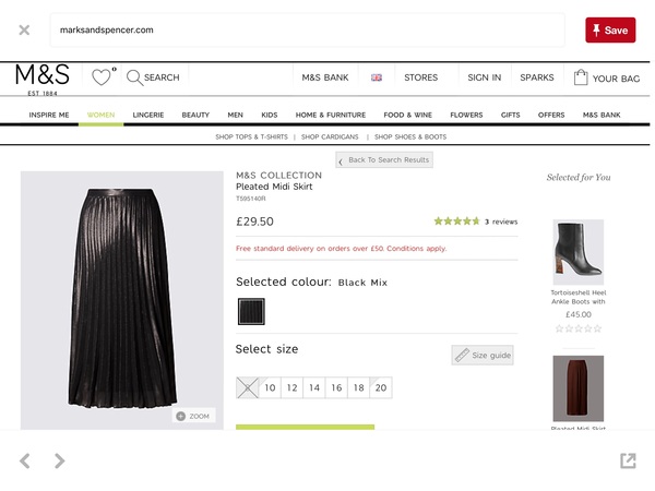 what shall I buy from M&S?