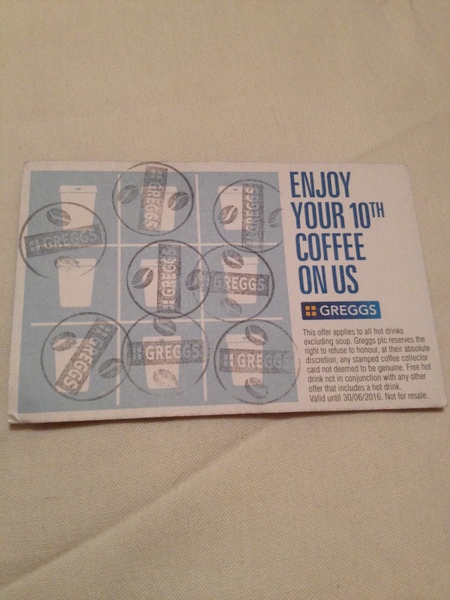 To think too many people have Costa or Starbucks as an accessory