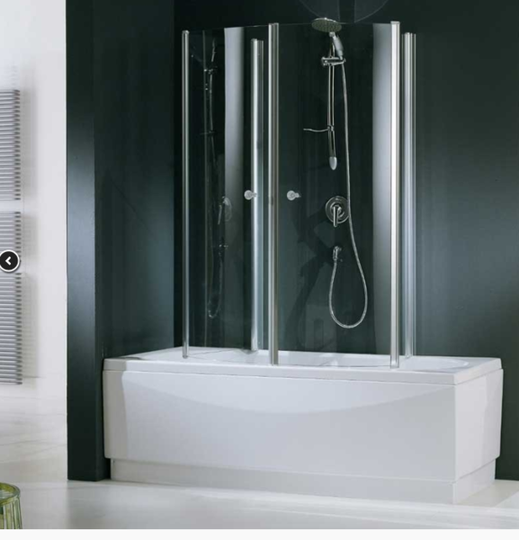 Awkward bathroom - can you have taps in the middle AND an over bath shower?