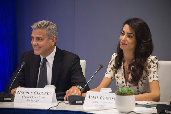 To be gutted if Amal and George were to split