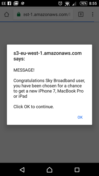 Invasive adverts