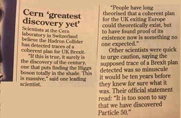 Westministenders. Forget Boris. This is where Brexit starts to get real.