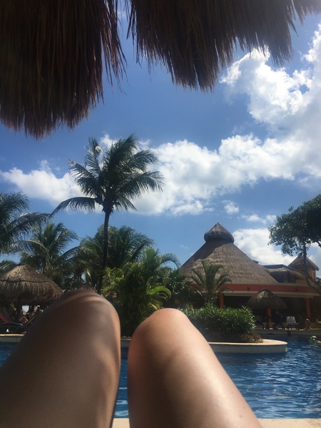 We are on holiday in the Caribbean
