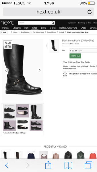 £80 to spend in Next