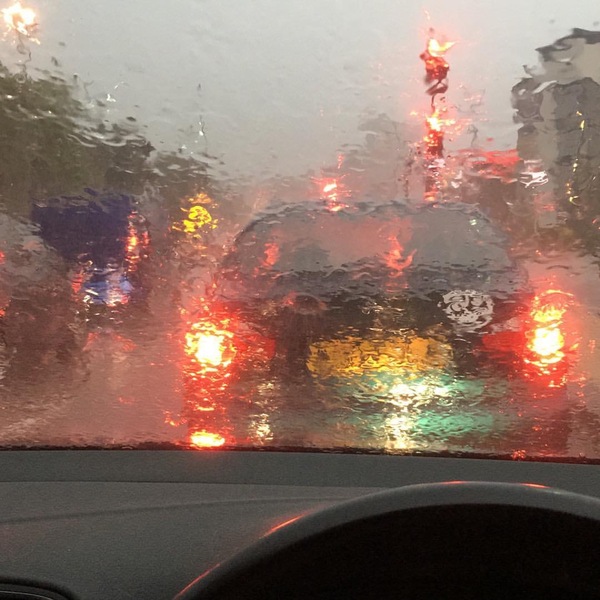 it has just got very dark...