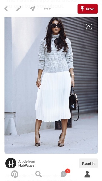Midi skirts