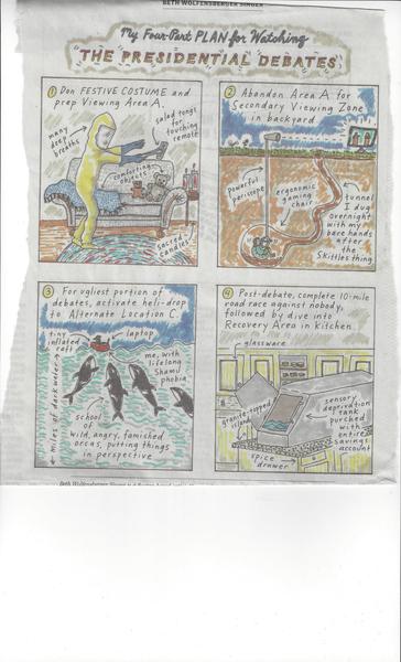 Trump vs Clinton. Biggest debate in world history 2am tomorrow. Will you be there?