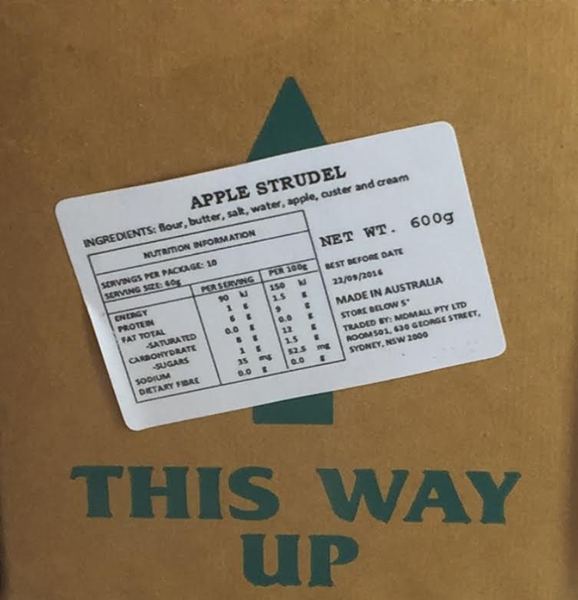 to think this apple strudel is NOT 35 calories per piece?