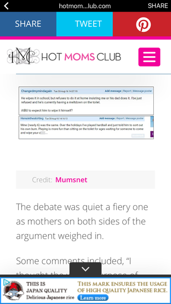 Did you know hot moms club use our posts?