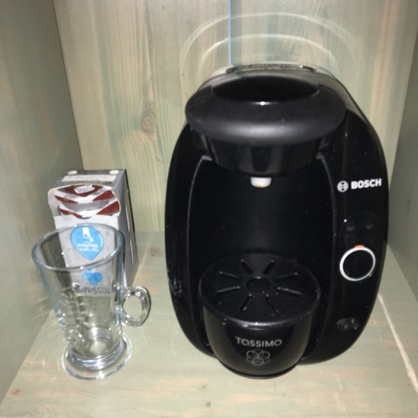 To put my Tassimo in the bedroom?
