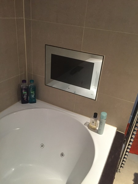 Usb charging in a bathroom...