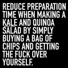 To be sick of the food Gestapo on here?