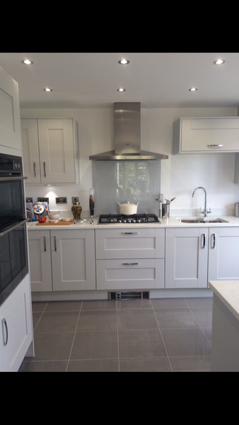 Grey shaker kitchen