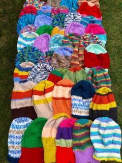 Woolly Hugs. Our Project to help refugees continues. One square, one blanket, a pair of gloves, one warm hat, one step at a time, really every little thing will help. All support welcome.