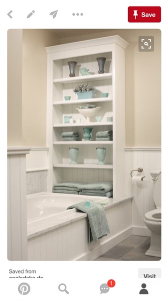 What to do with a 25 cm gap between end of bath and wall